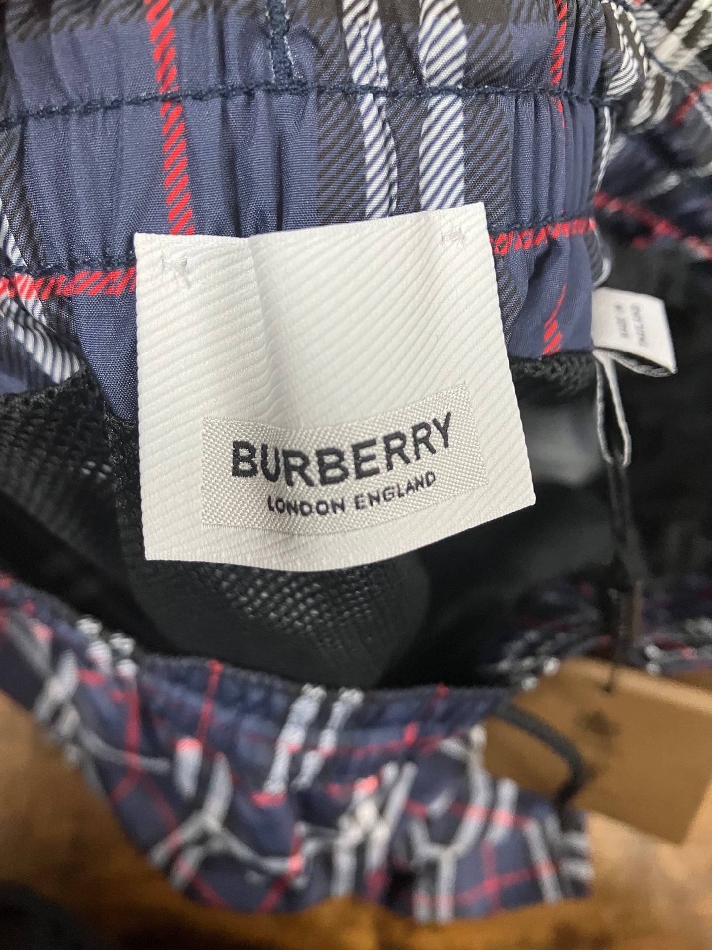 Burberry Swimtrunk Navy L