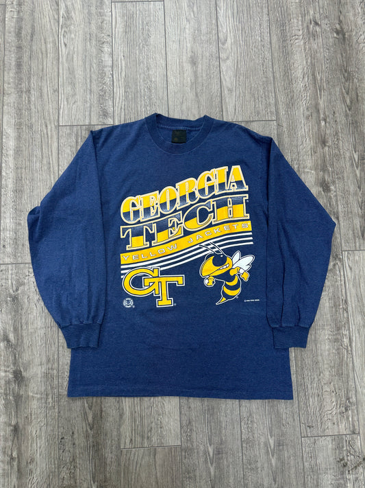 Georgia Tech 90s long sleeve Size L