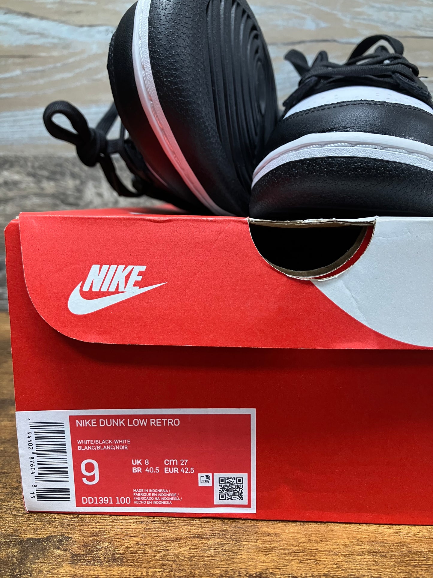 Nike Dunk Low Panda 9