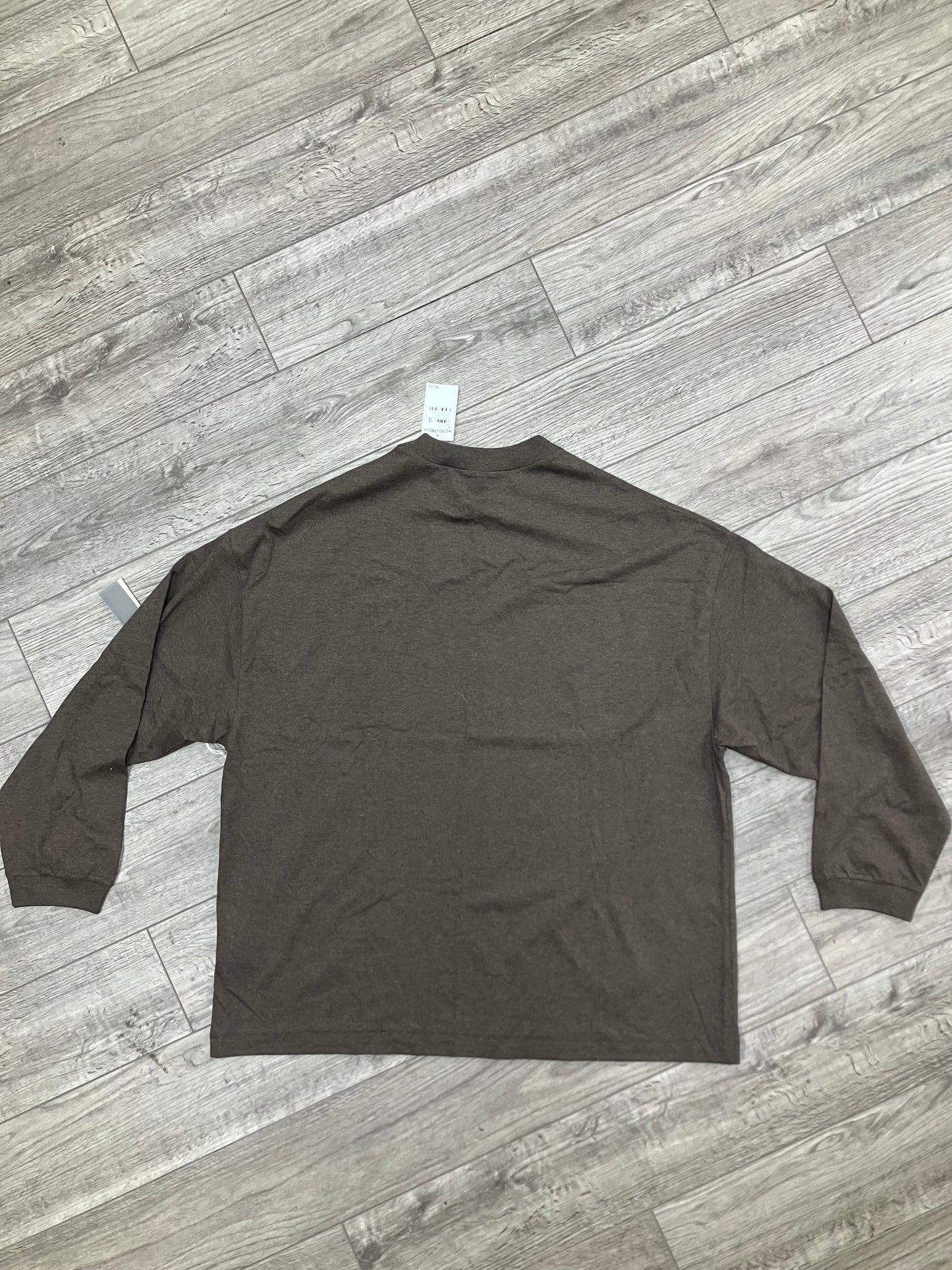 Fear of God Essentials Jersey Long-Sleeve Tee 'Heather Wood' M