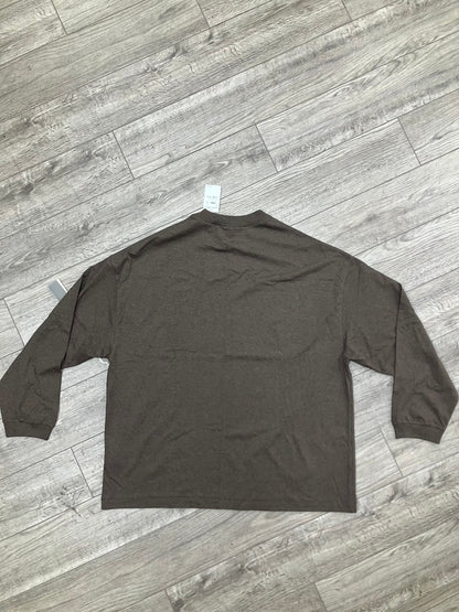 Fear of God Essentials Jersey Long-Sleeve Tee 'Heather Wood' M