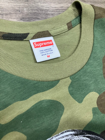 Supreme Camo Dead Presidents Tee Sz M