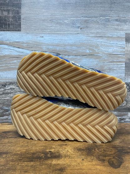 Bottega Veneta Gray & Blue Orbit Sneakers 46