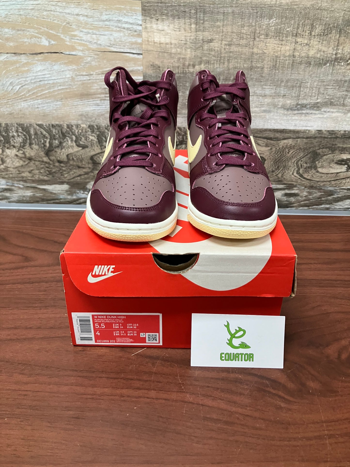 Dunk High Plum