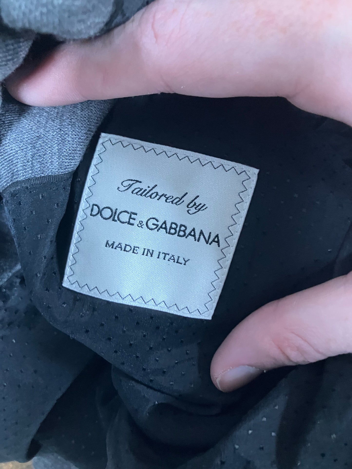 Dolce and Gabbana Wool Jersey Blazer Size 52EU/42US