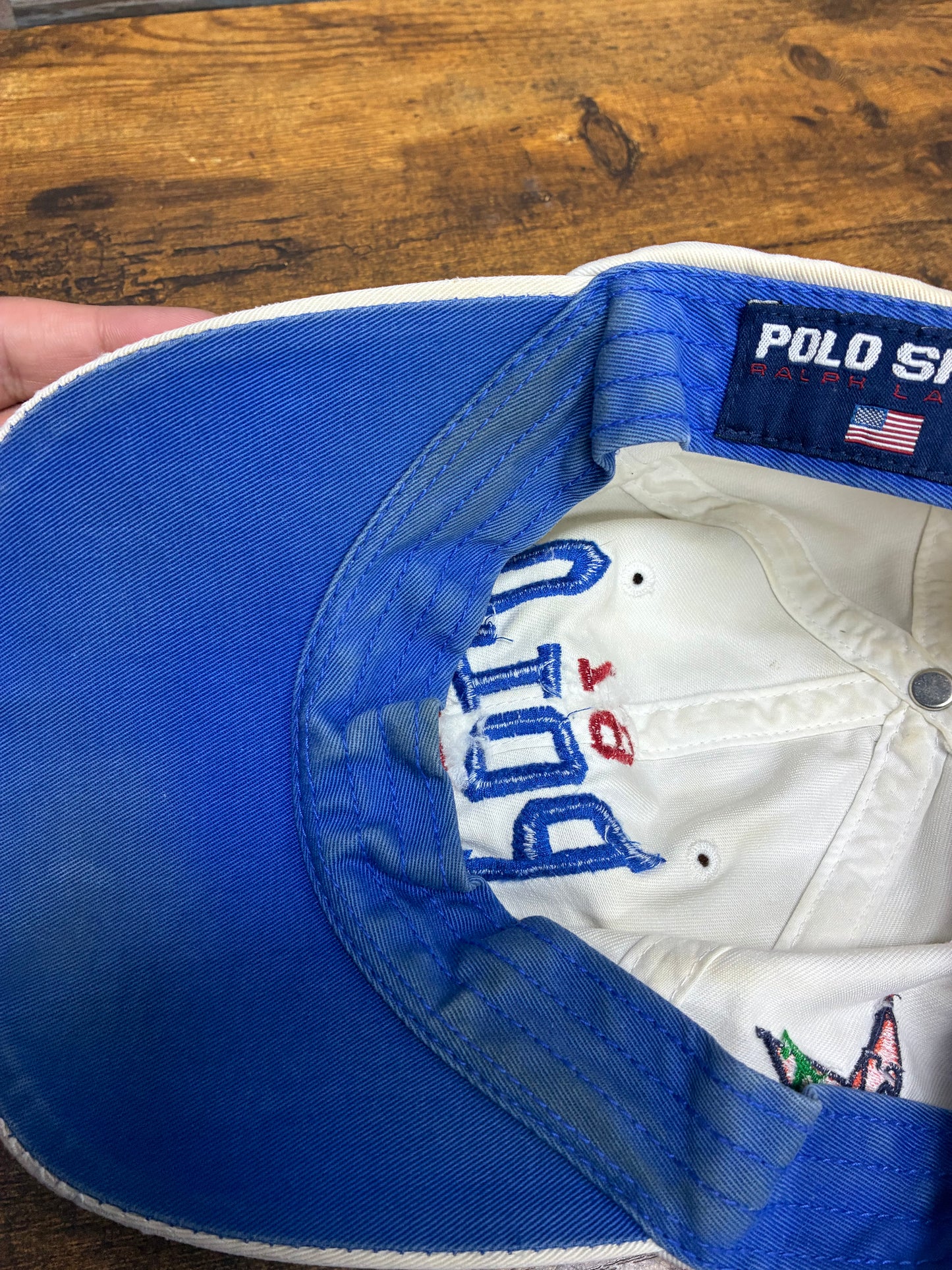 OS - Vintage Polo by Ralph Lauren “ 67 “ USA Fitted Cap
