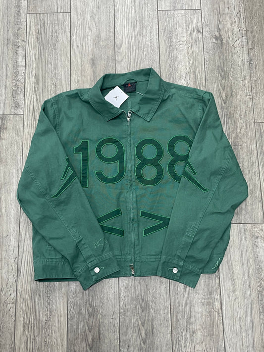 L - Nina Chanel Abney X Jordan Jacket Green