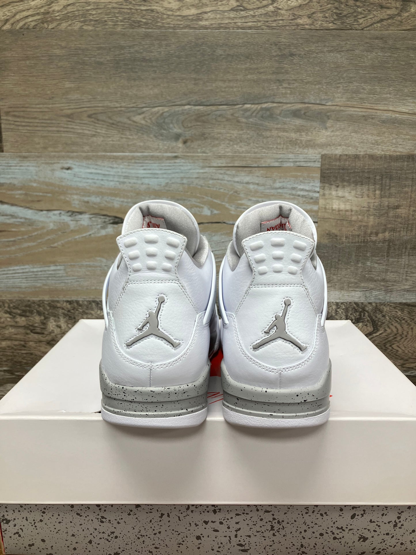12-Air Jordan 4 Retro Mid White Oreo