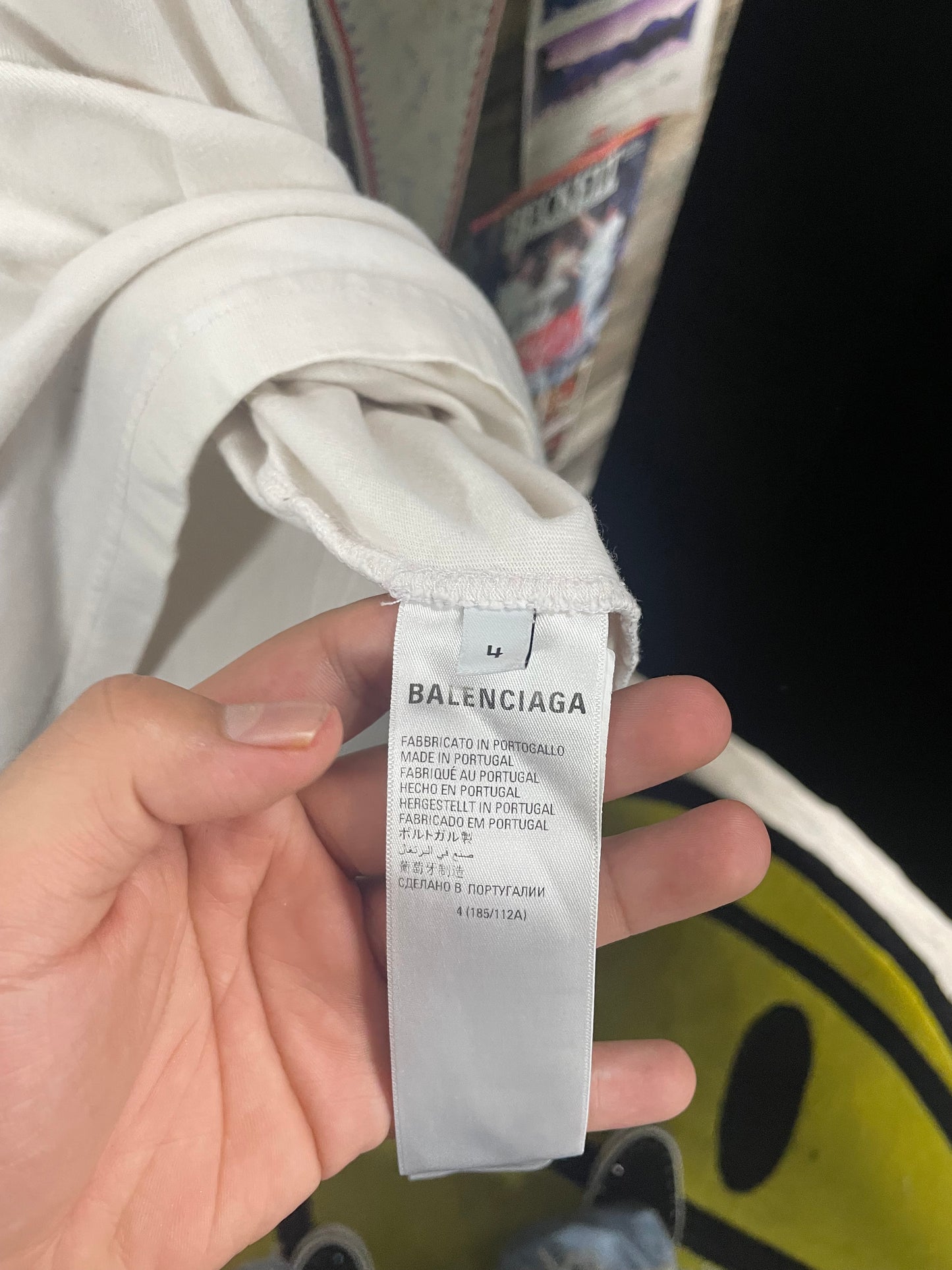 4 - Balenciaga Strike T-Shirt Oversized fit