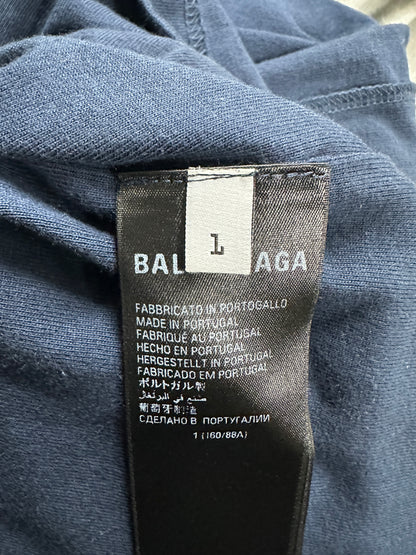XL - Balenciaga Adidas Navy Tee
