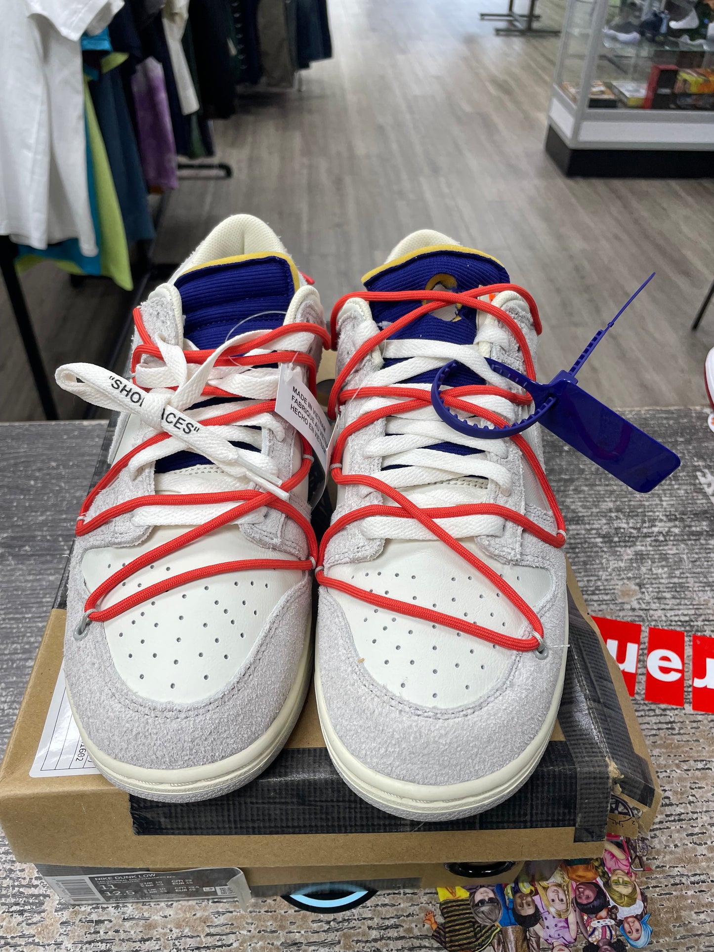 Nike Off White Dunk Lot 13 Size 11