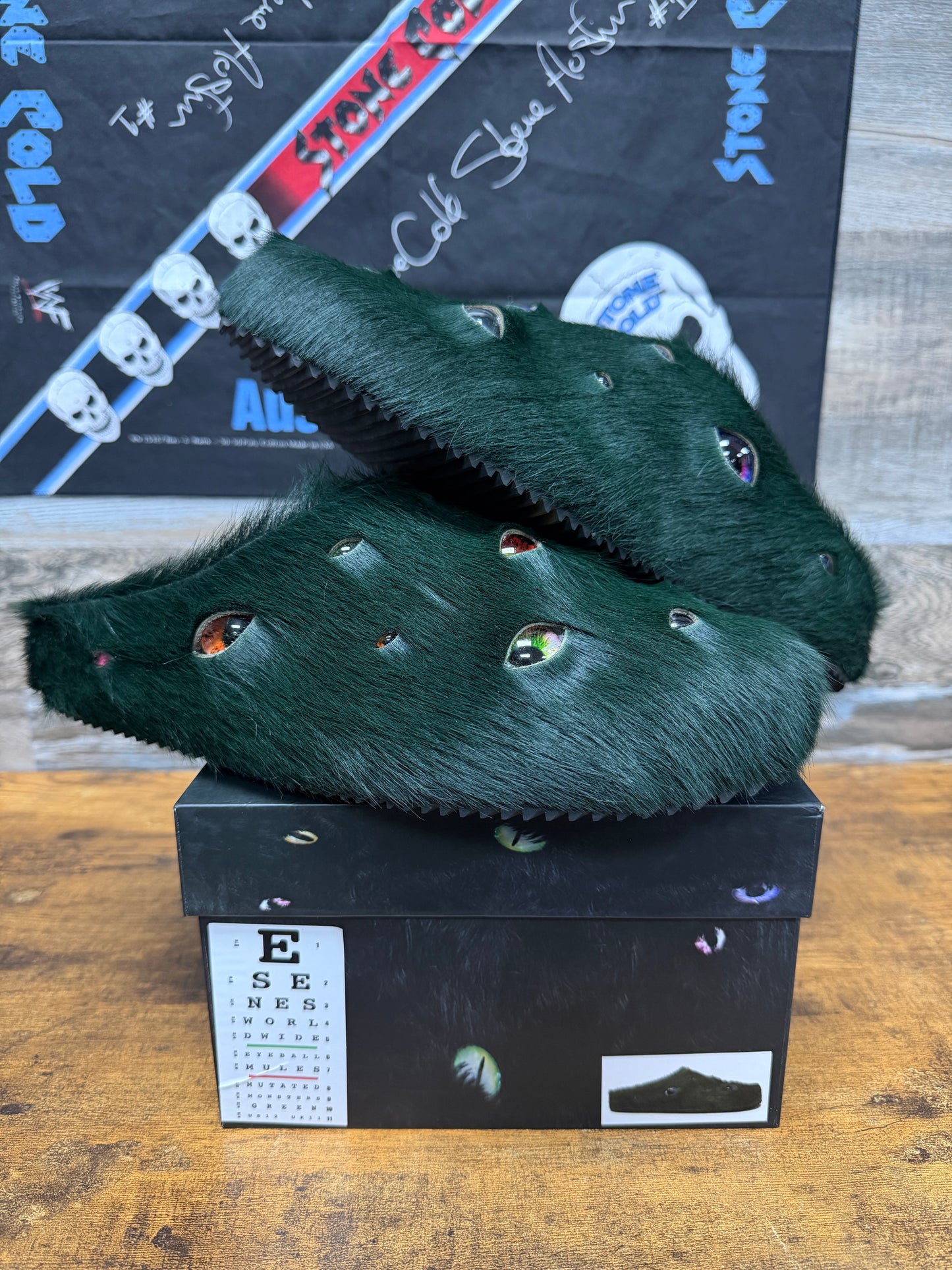 12 - Esenes Worldwide Eyeball Mules New