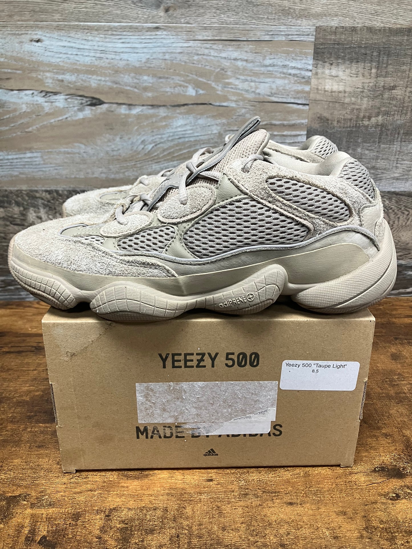 8.5 - Yeezy 500 Taupe Light