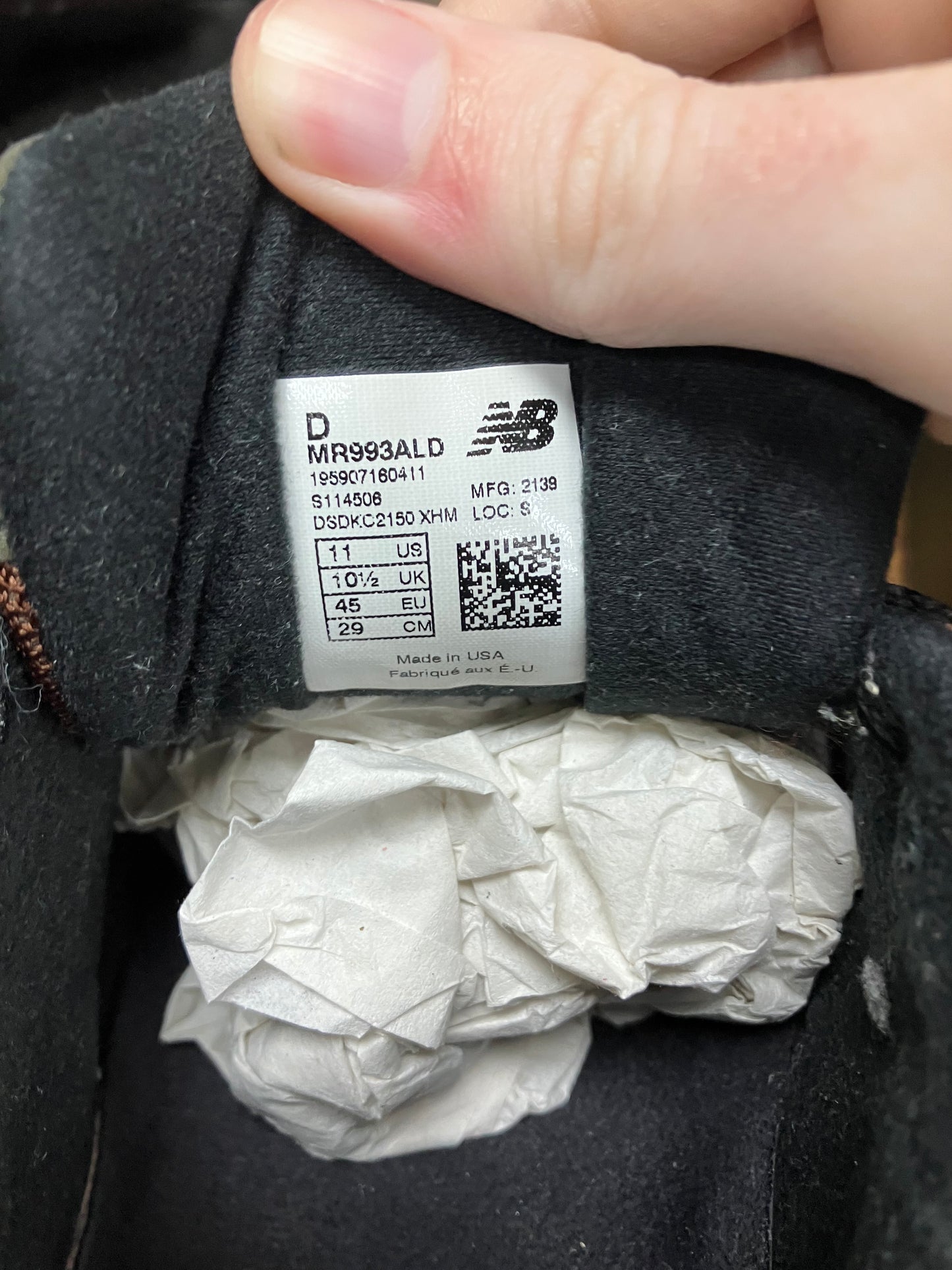 New Balance 993 ALD Size 11