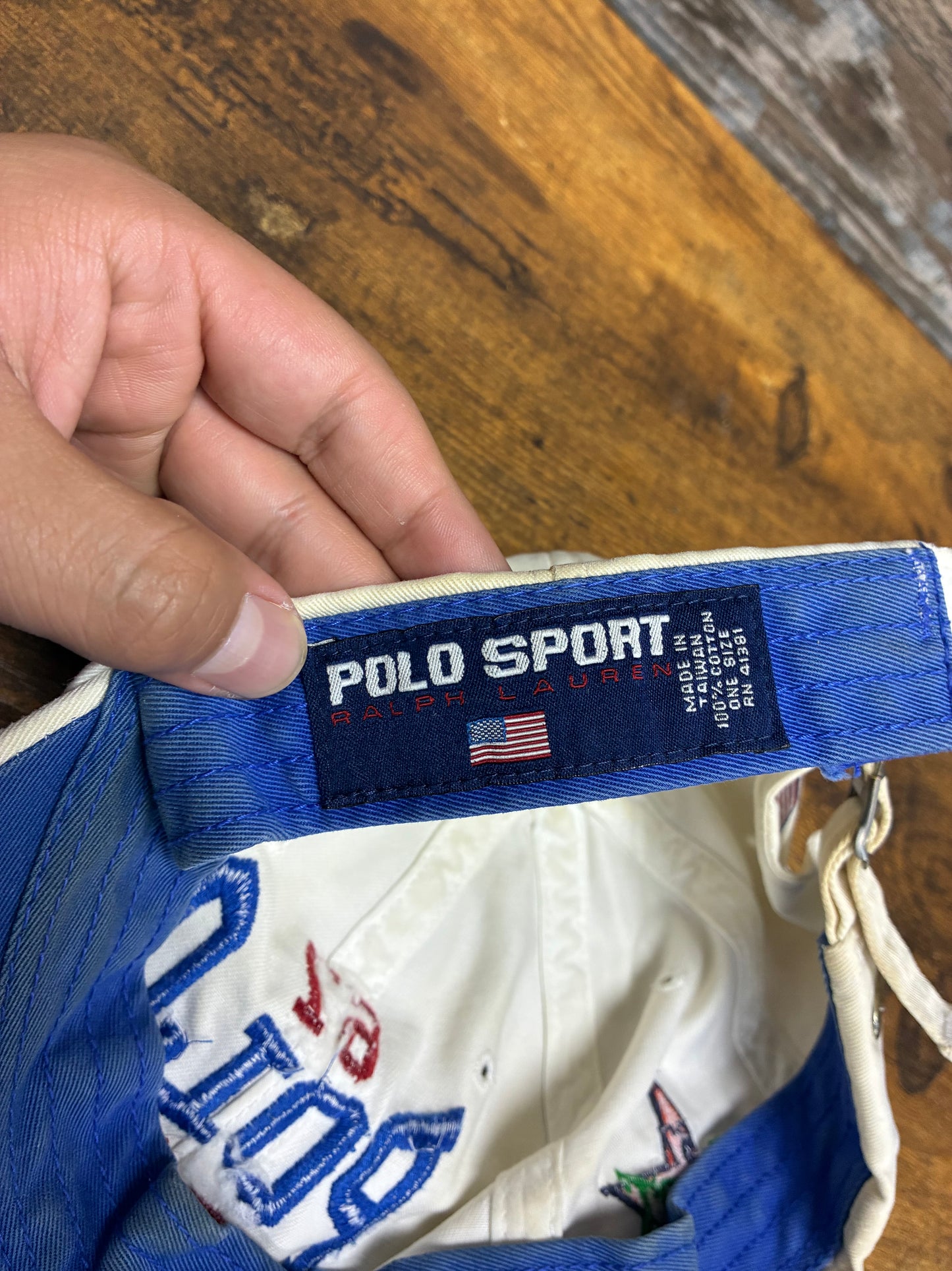 OS - Vintage Polo by Ralph Lauren “ 67 “ USA Fitted Cap