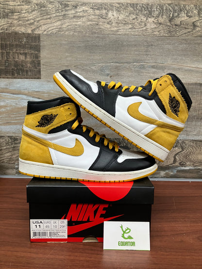 Jordan 1 High Yellow Ochre Size 11