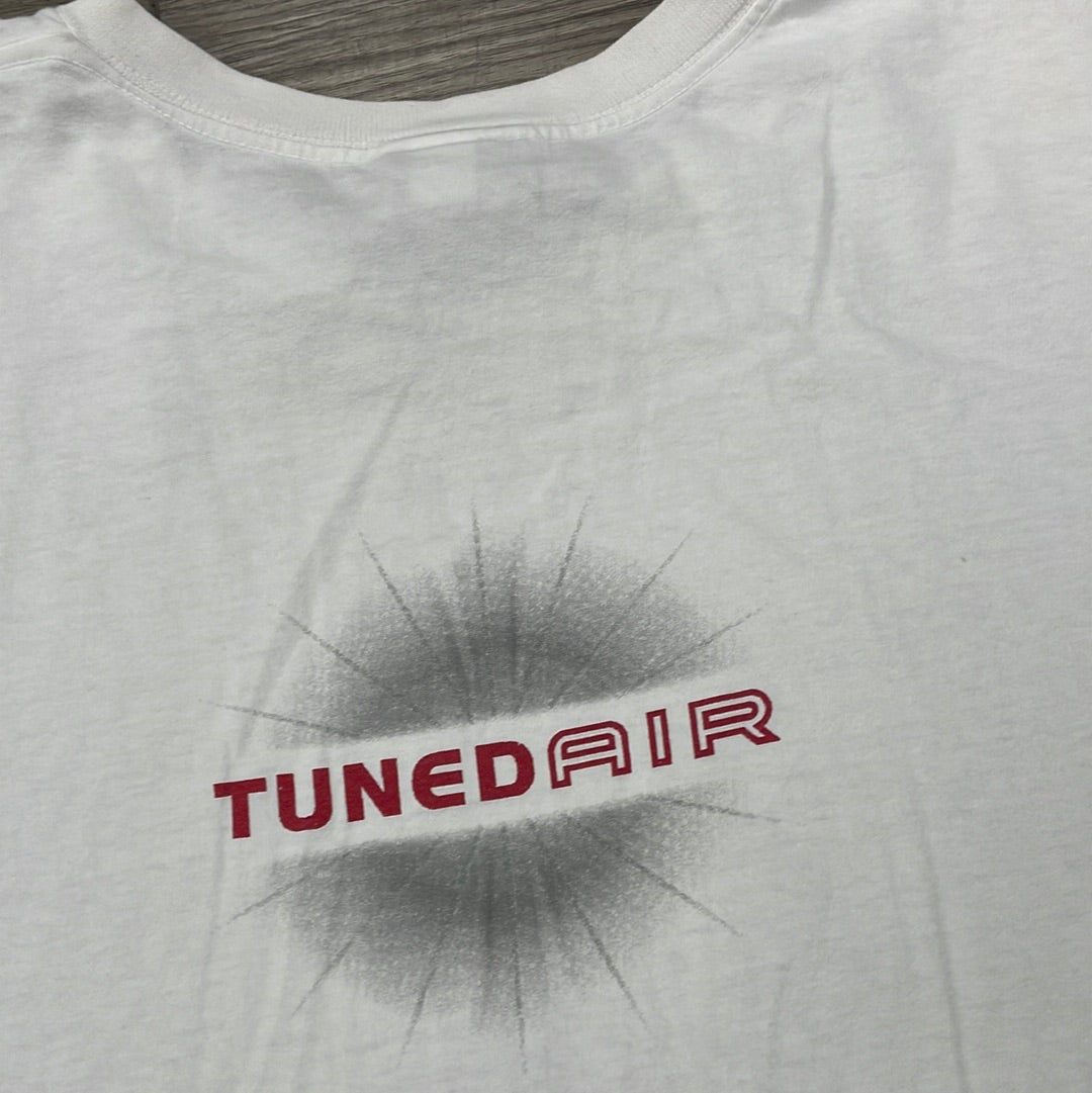 Vintage Nike Tuned Air White Tee Size XL