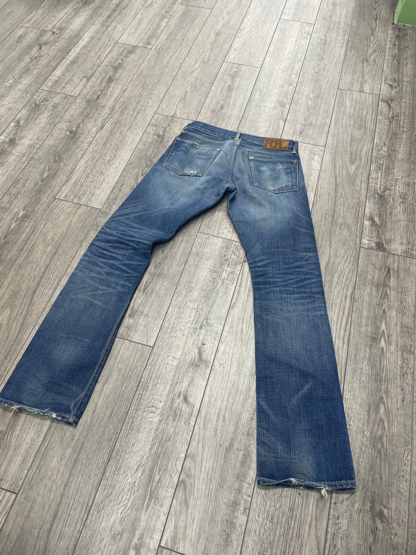 RRL Selvedge Denim Waist 28in