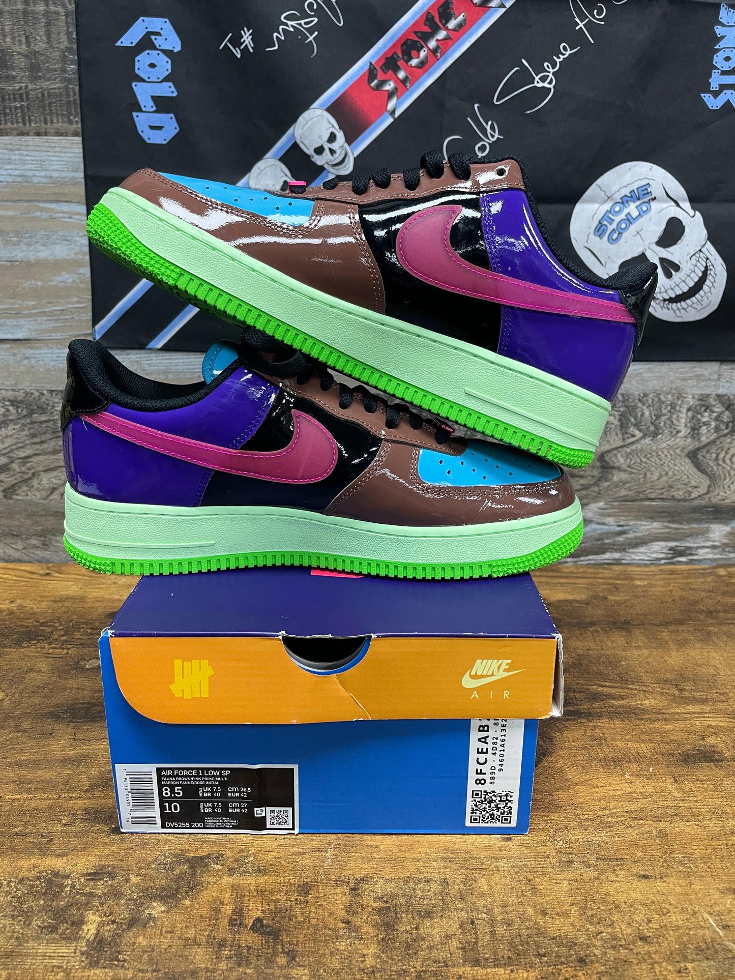 8.5 - Air Force 1 UNFTD Pink Prime