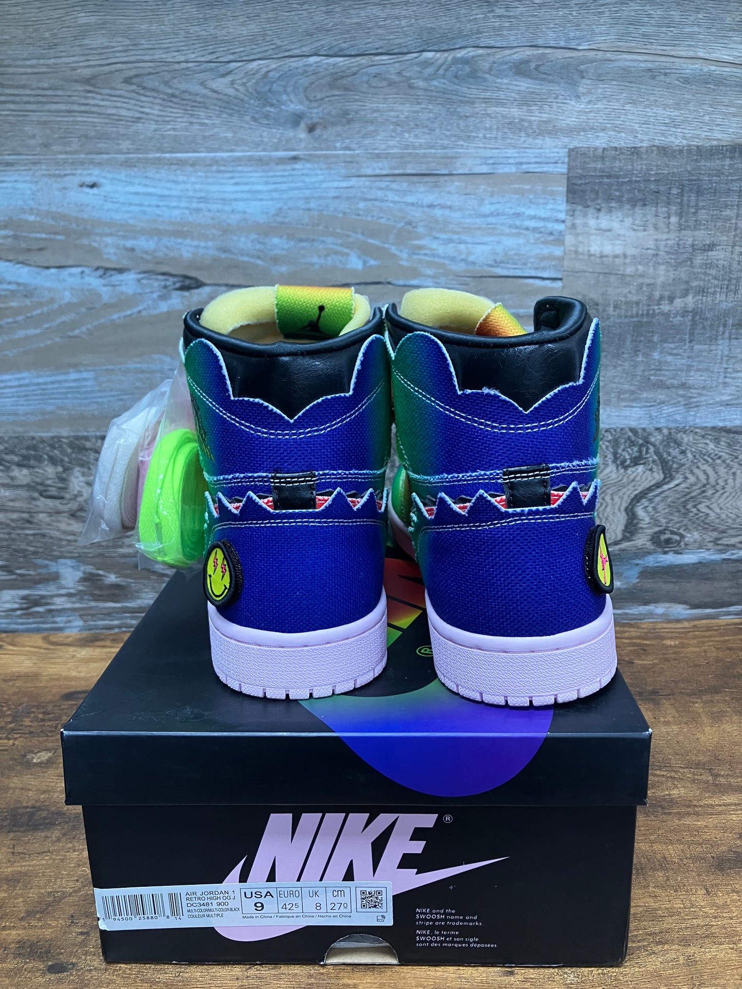 Jordan 1 J Balvin Size 9