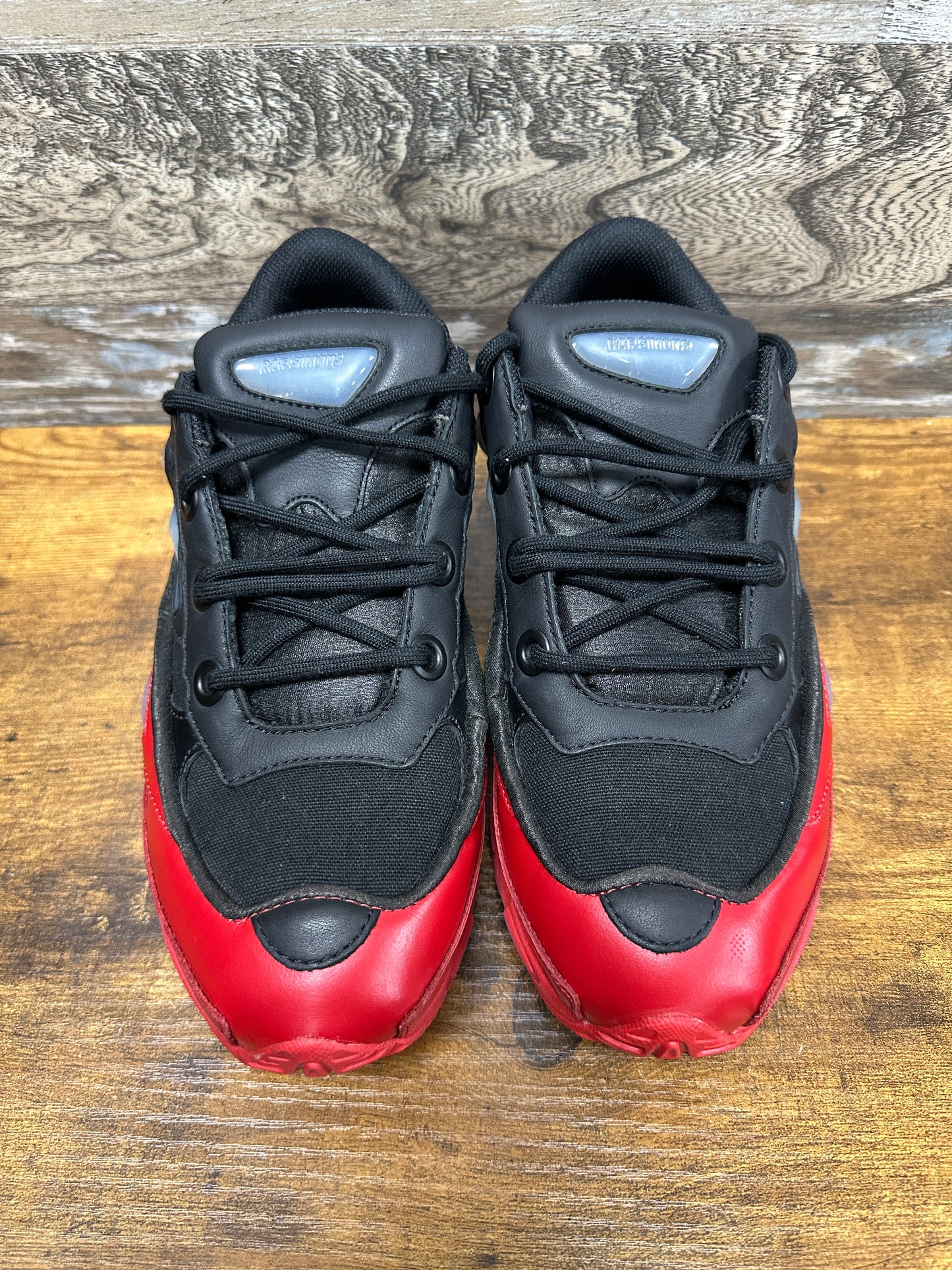 8 - Adidas RAF Simon’s Red/Black