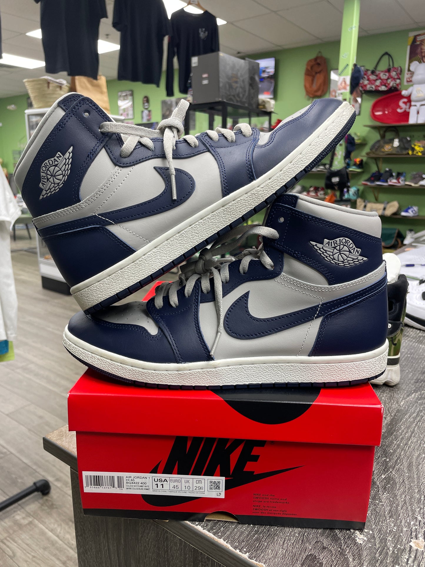 Jordan 1 High 85 Georgetown Size 11