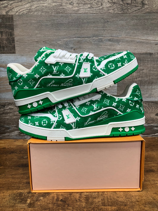 Louis Vuitton Trainer Velvet Size 10LV/11.5-12US