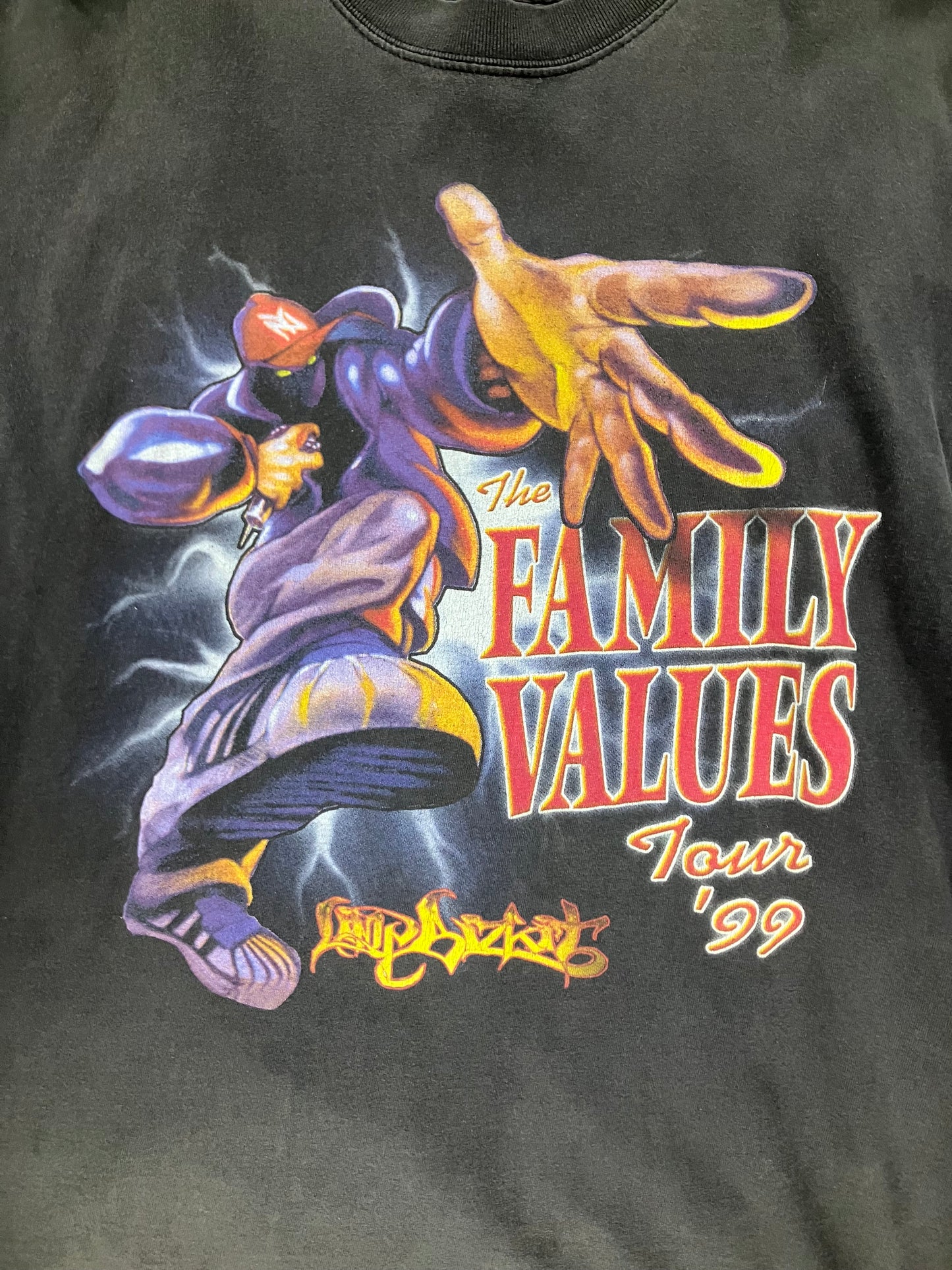 XL -  Vtg 1999 Family Values Tour black T-shirt