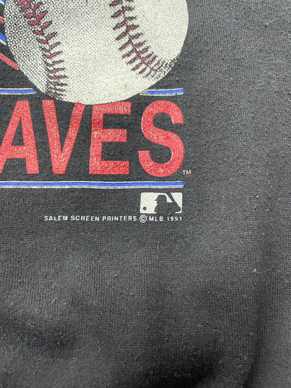 XL-Braves 1991 West Division Champioms Crewneck
