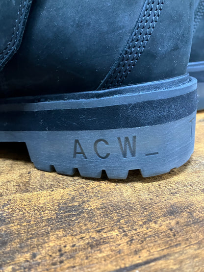 10- Timberland x A-COLD-WALL\* 6-Inch Side Zip Boot in the "Jet Black"