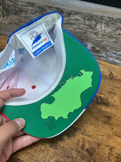 OS - Vtg France 98 World Cup snapback cap