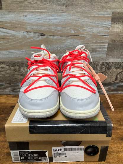 10.5 - Off-White Lot 6 Dunk Low