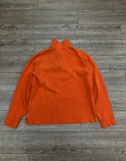 M - Polo Ralph Lauren orange quarter-zip