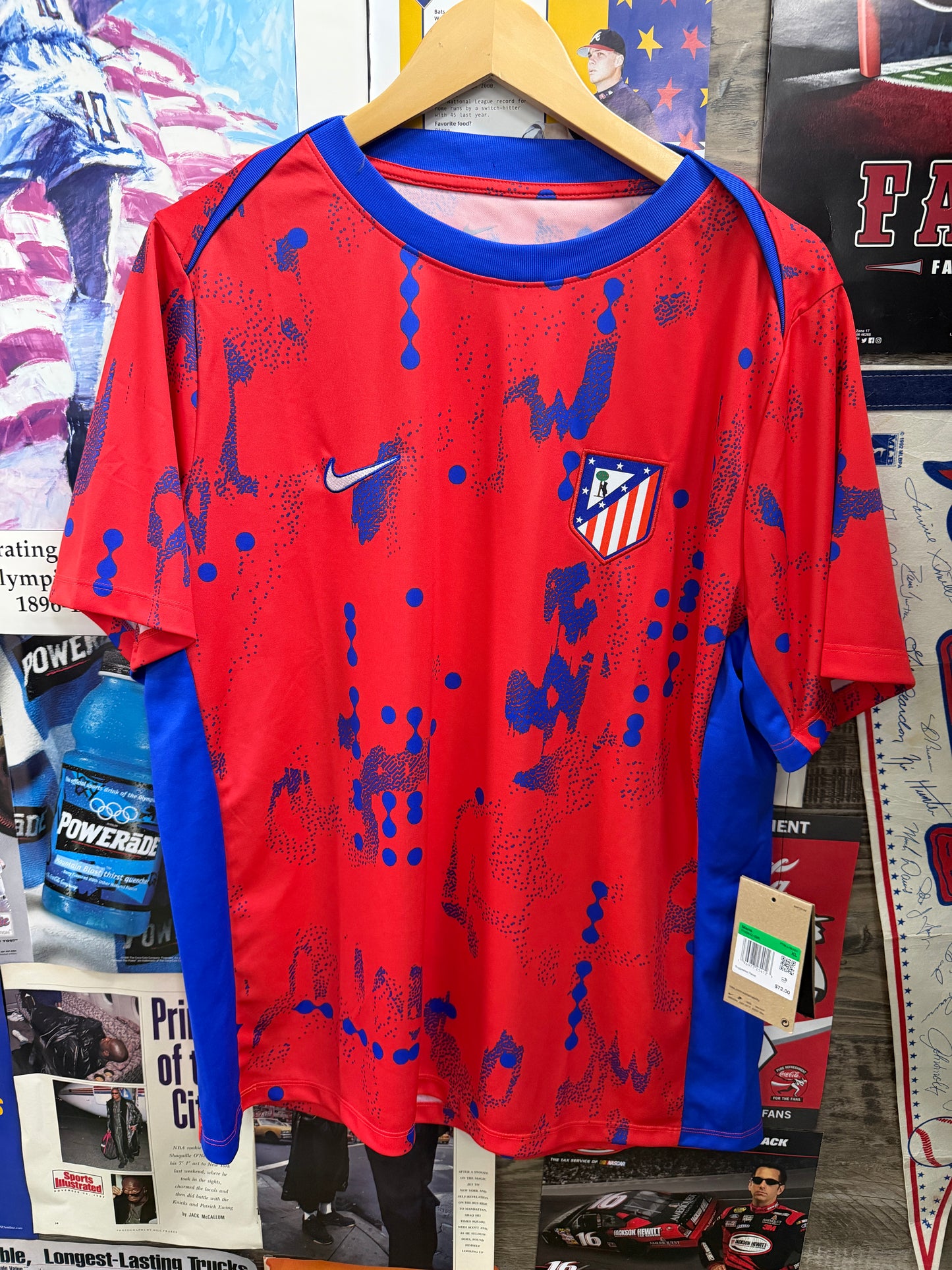 XL - Nike Athletico Madrid Pre Match 24/25 Jersey New