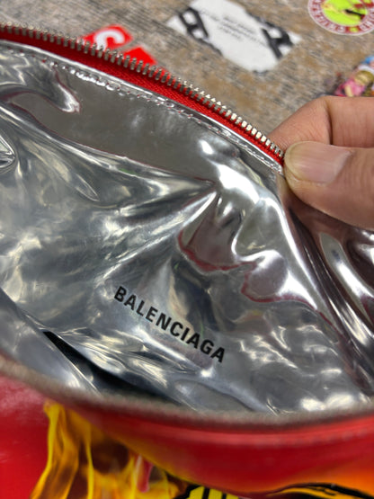 Balenciaga spicy chip leather bag