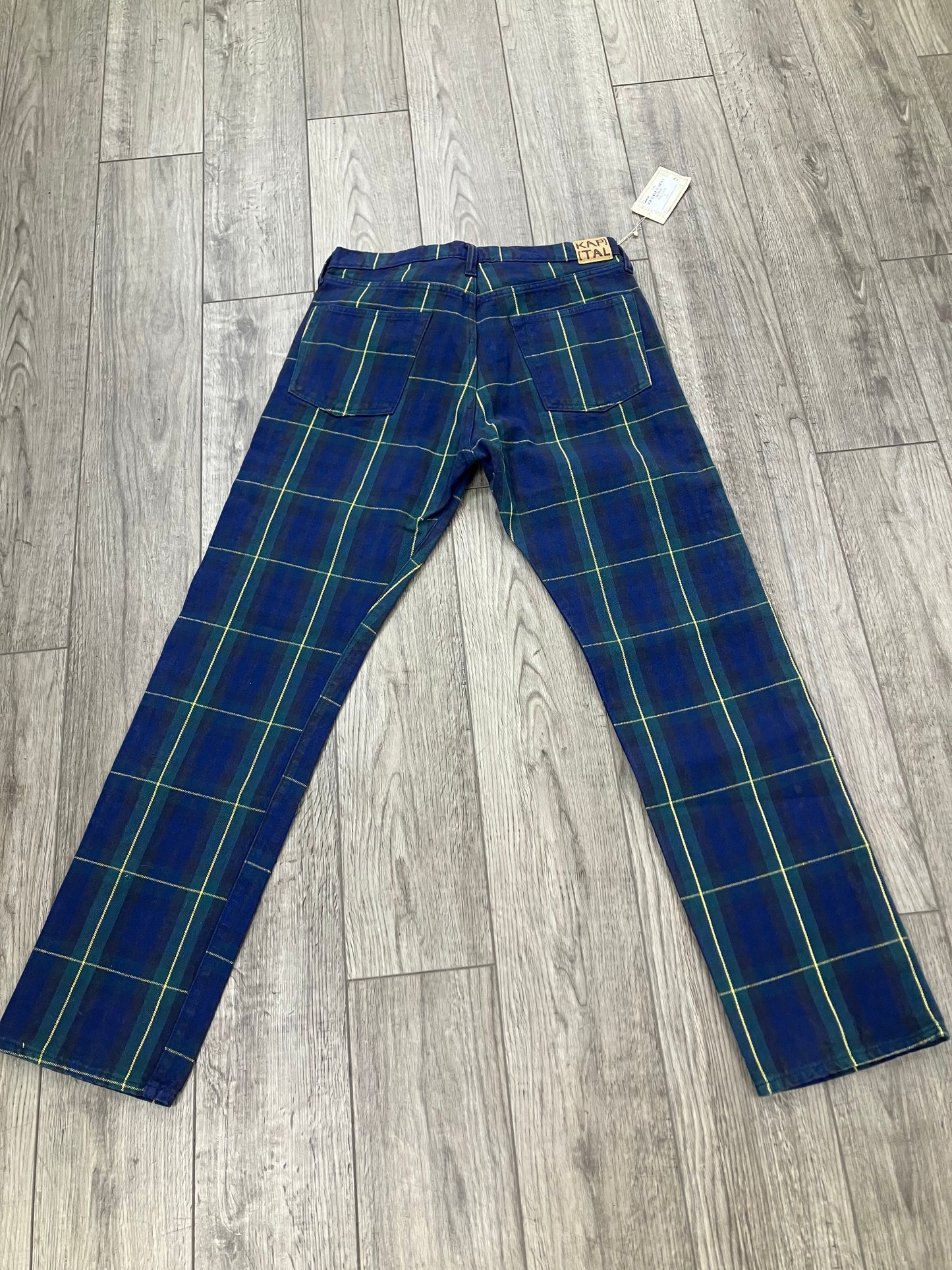 Kapital Tartan Check Monkey Cisco Size 34