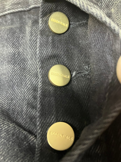 31 - Fear Of God Essentials Black Wash Denim