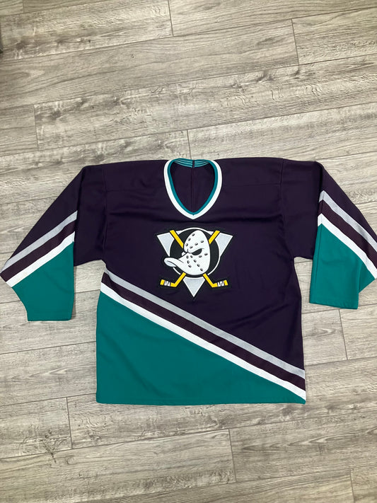 Might Ducks Hockey Jersey L