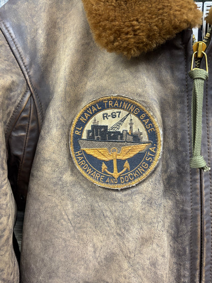 Polo Ralph Lauren G-1 Leather Shearling Bomber Jacket