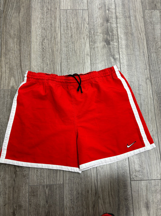 Nike red shorts L