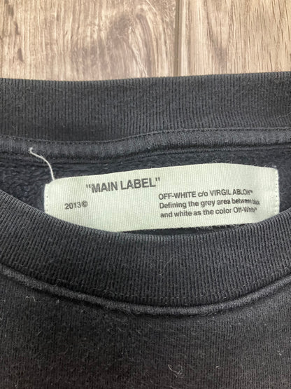 Off White Collegiate Crewneck Size M