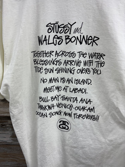 Stussy wales Bonner cream tee XL