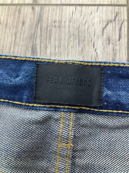 31 - Fear Of God Seventh Collection Dark Washed Jeans