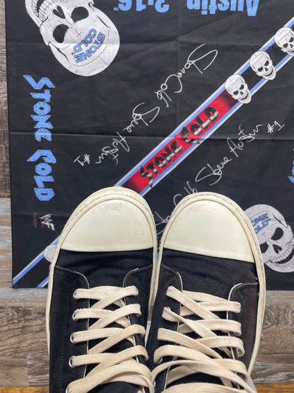 41/8 - Rick Owens DRKSHDW Low Ramones canvas