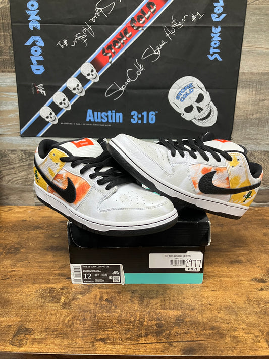 12 - Nike SB Dunk Low Raygun Tie-Dye White sneaker