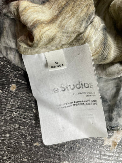 Acne Studios Printed Satin Size 50(2XL)