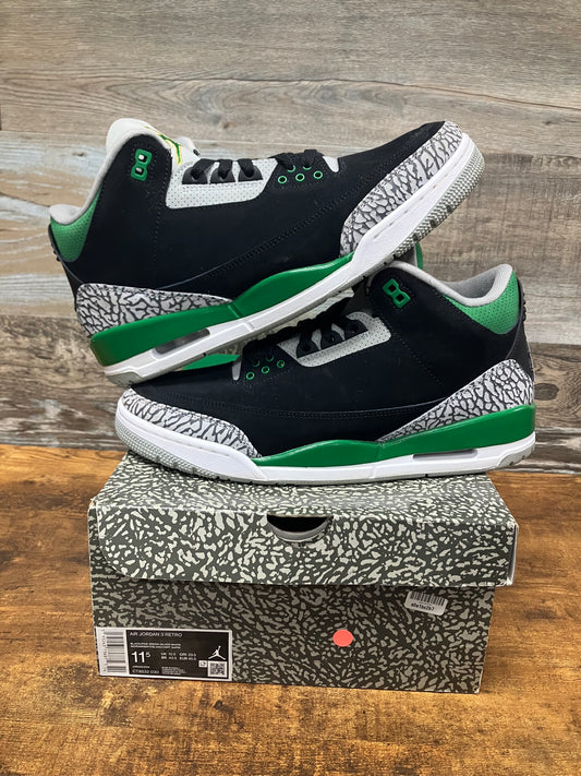 Jordan 3 Pine Green Size 11.5