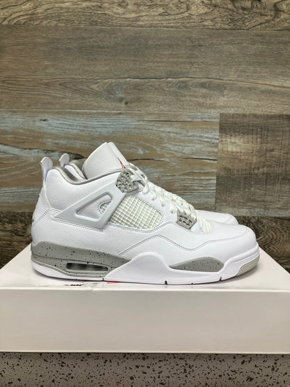 12-Air Jordan 4 Retro Mid White Oreo