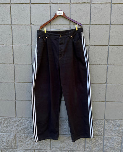 L - Balenciaga Adidas Runway Jeans