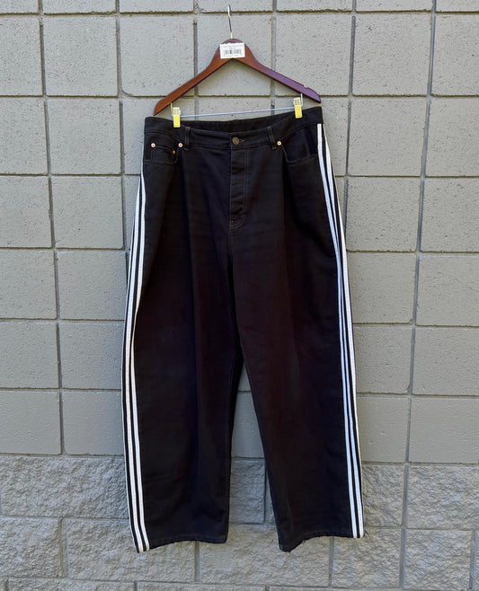 L - Balenciaga Adidas Runway Jeans